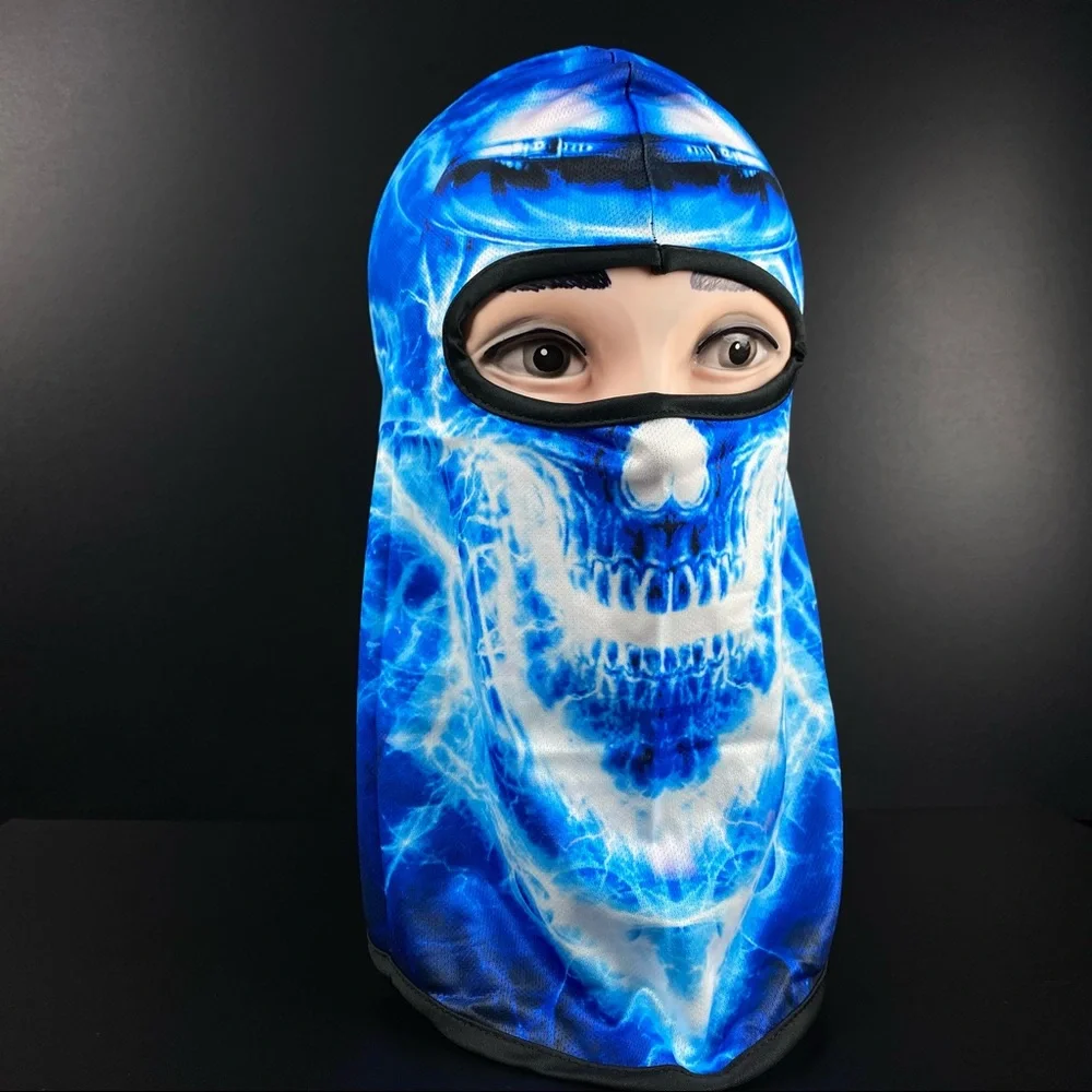 Men Balaclava Sun UV Protection Face Mask Tactical Hood Hat Ski Mask